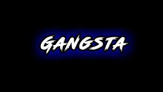 |Gangsta|🔥😈|Karan Aujila| |Black Screen Punjani Line Whatsapp Status Video| #viral #trending #lyrics