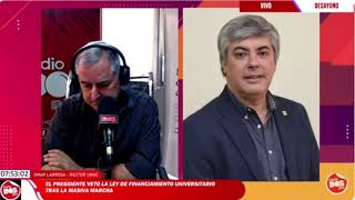 El rector de la UNNE habló tras el veto de Milei: ¿Qué harán los legisladores nacionales?