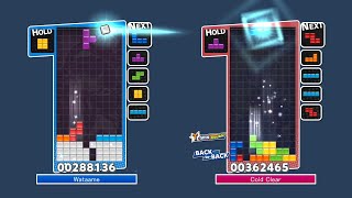 ぷよテト１ Wataame先読み型 vs Cold Clear その５