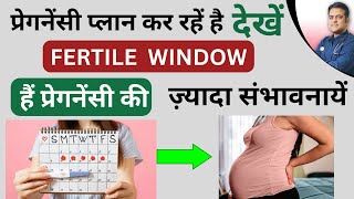 जानें कब है प्रेगनेंसी की ज़्यादा संभावनायें । How to check fertile window ।