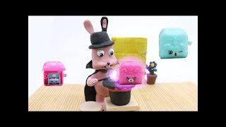 Bunnicula Magician Shopkins Toys Stop Motion Superhero Babies Play Doh Animations