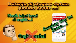 Cara berbelanja di shopee ongkir murah menggunakan kargo #shopee