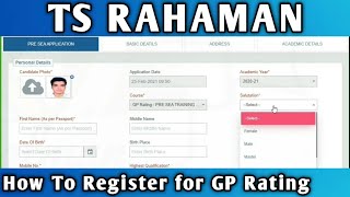 ts rahaman gp rating course | admission | gp rating registration step by step process | 2021