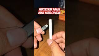 Menyalakan rokok pakai kabel #deddycorbuzier#pesulapmerah#kocak#ngakak#lucu#tricks#trik#trick#magic