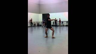 Scottish Ballet, Autumn Season 2012 Rehearsal