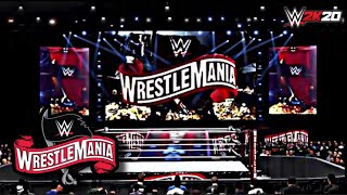 WWE 2K20: Custom Wrestlemania 36 Arena in WWE Performance Center