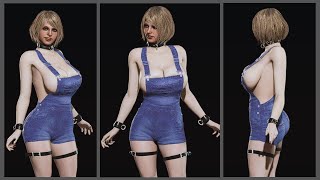 Resident Evil 4 Remake Ashley Overall Mod - Biohazard 4 [1080p]