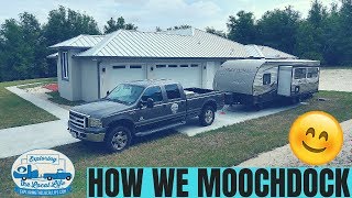 Our Moochdocking Setup - How to Moochdock - RV Driveway Surfing - RV Life