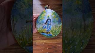 Diy Painting on Wood #beingcreatrix #art #acrylicpainting #woodart #diyproject  #creativity #shorts