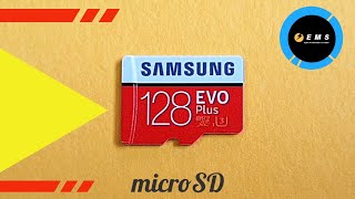 Samsung 128 GB memory card | Samsung Evo Plus 128GB microSD Card review.