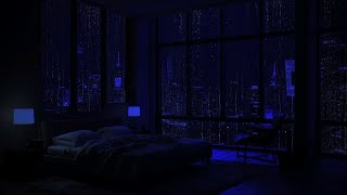 Insomnia No More: Relaxing Rain Sounds on the Bedroom Window for Study and Meditation