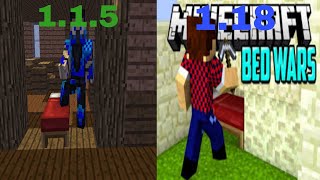 БЕД ВАРС В МАЙНКРАФТ ПЕ 1.1.5 VS 1.18.0. ГДЕ ЛУЧШЕ? MINECRAFT PE VS MINECRAFT BEDROCK EDITION