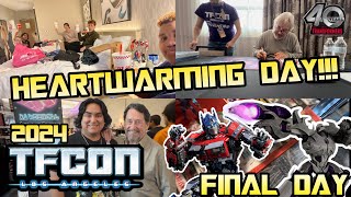 EMOTIONAL FINAL DAY AT TFCON!!! MEETING PETER CULLEN + FRANK WELKER | FT. ALFONSO NATION + EXECS!!!