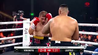 Round of the Year nominee - Toese Vousiutu v Kiki Leutele  | No Limit Boxing Awards | Main Event