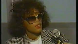 1987 PRISMA MUSICA Whitney Houston interview Italy