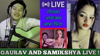 Gaurav rai and samikshya basnet tiktok live || gaurav rai tiktok live today #tiktoklive