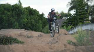 Backyard pump track with Merrick Otto