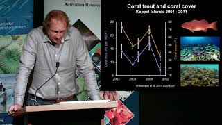 Effects of coral loss and reef degradation on coral trout fisheries - Prof. Morgan Pratchett