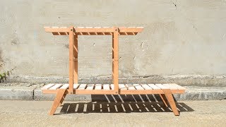 How to make a planter stand