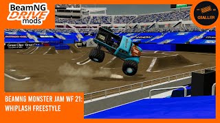 BeamNG Monster Jam WF 21: Whiplash Freestyle