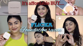 Tried creamy foundation for first time | @flickacosmetics The Base Story Creamy foundation review