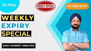 Weekly Expiry Trade Setup for 25 May 2023 | Daily Market Analysis | Dr Gurmeet Singh