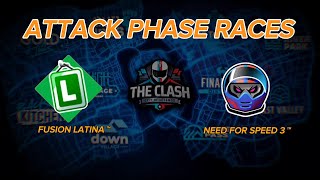 Club clash round 3 | Need for Speed ™ 3 vs fusion Latina ™ | [ Wonderlust season ] Asphalt 9 .