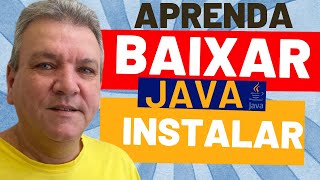 COMO BAIXAR E INSTALAR O JAVA NO PC, WINDOWS 10