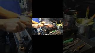 Sate Gurita Street Food lok-lok grill in Batu #shorts  #streetfood #octopus #grill #asmr #algorithm