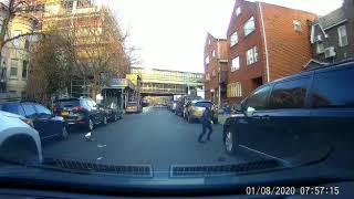 dashcam Jewish kid hit by car