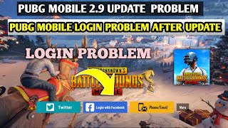 pubg mobile login problem After 3.0 update problem solve l pubg Facebook login problem