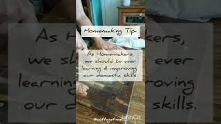 Homemaking Tip #homemakingmotivation #tradwife #cottagecore