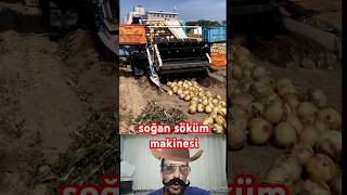 soğan söküm makinesi #soğan #makina #tarım #çiftçi #amazing