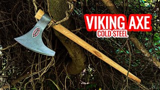 Cold Steel Viking Axe for axe throwing! First look & Specs #axethrowing #axe #vikings #review