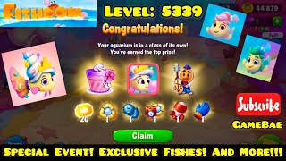 New Fishes!! | Hard Level - 5339 | Candy Kingdom Event Fishdom! | GamePlay #5 | Walkthrough