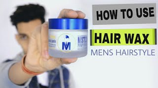 How To Use Mister Pompadour Hair Wax | Full Review In Hindi