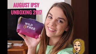 IPSY UNBOXING AUGUST 2017