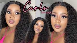 One thing about me: I definitely love these curls ❤️ ft Perfectlacewig | How to make your curls pop