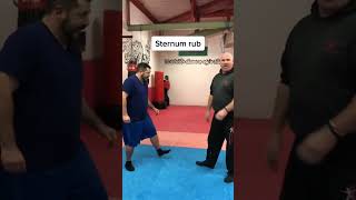 Sternum rub #martialarts #selfdefence #selfdefense #kravmaga #combatives #jujitsu