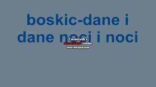 boskic dane i dane