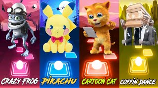 Crazy Frog VS Pikachu VS Cartoon Cat VS Coffin Dance Tileshop EDM Rush