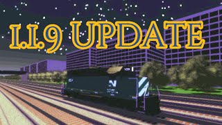 Generation Trains 1.1.9 update that updated in 07/05/24 and I didn’t notice