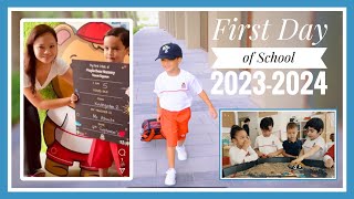 First Day of School || Filipino-Albanian Kid in UAE || Expat Kid in UAE