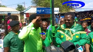 RC MAKONDA AMPIGIA SALUTI KATIBU MKUU NCHIMBI MAKUNYUNI KATIKA UZINDUZI WA SHINA