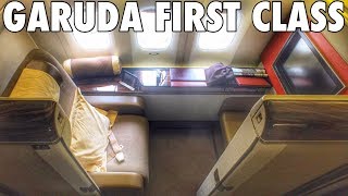 FIRST CLASS on GARUDA INDONESIA