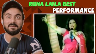 Indian Reaction On Runa Laila Beautiful Performance in Pakistan | LSA 2006