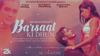 Barsaat Ki Dhun | Jubin Nautiyal | Gurmeet Choudhary | Karishma Sharma | | Audio Visualisation