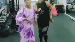 Dancer, Kaffy, loses her mum at 82.