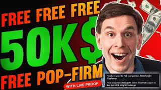 Win 50k$ Challenge Account | How To Use |TFT Pop Firm | How Complete Challenge | New Platform Review