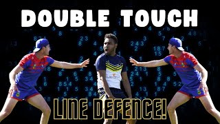 Touch Rugby/Football BREAKDOWN: Double Touch (LINE DEFENCE)